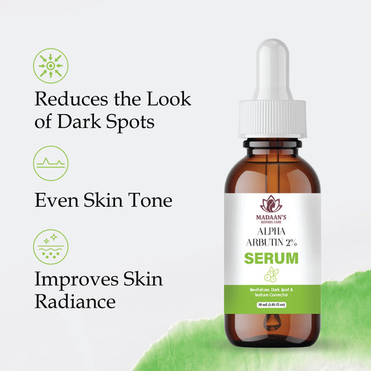 Alpha Arbutin Serum 2% – Dark Spot Removal, Brightening & Even Skin Tone